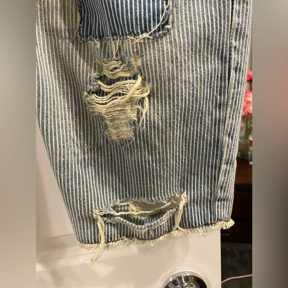 Magnolia Pearl minor striped denim harem jeans - Picture 3 of 8